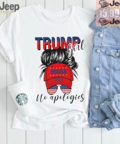 Official Trump Girl No Apologies Patriotic American T Shirt