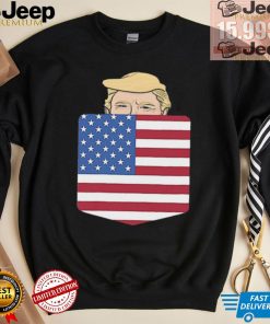 Official Trump In Your Pocket Usa Election Trump For 2024 T Shirt