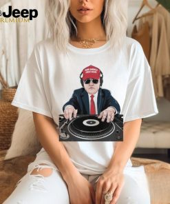 Official Trump Maga Mixing Turntable T Shirt