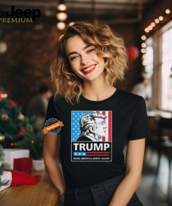 Official Trump Make America Great Again America Flag 2024 T Shirt