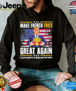 Official Trump McDonalds Make french fries great again vintage T Shirt