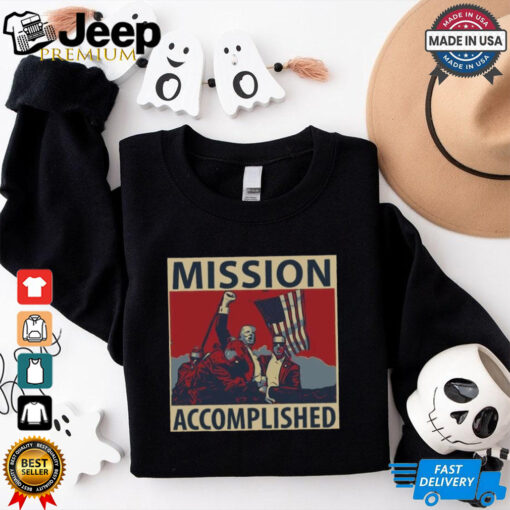 Official Trump Mission Accomplished 2024 Shirt