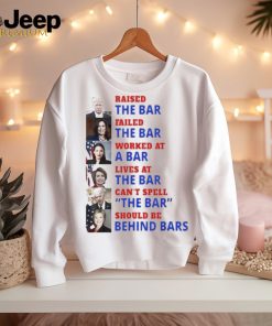 Official Trump Raised The Bar Harris Failed The Bar Shirt