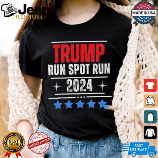 Official Trump Run Spot Run 2024 Elections ChromaSoft Performance T Shirt