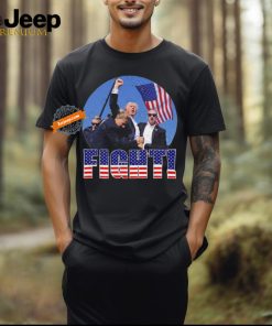 Official Trump Shot 2024 Fight T Shirt