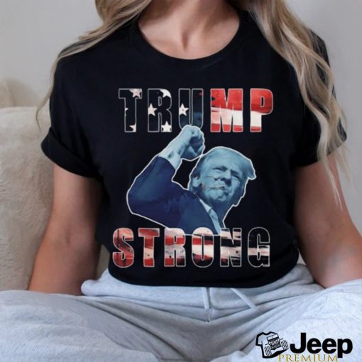 Official Trump Strong Vote Donald Trump 2024 Vintage Trump Attempt Trump Shooting 2024 Shirt