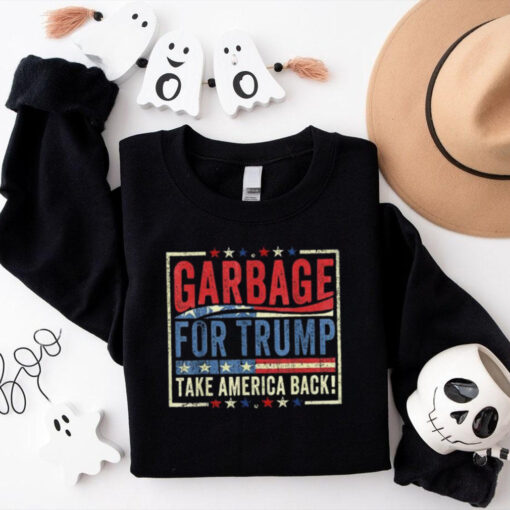 Official Trump Vance 2024 Proud To Be Garbage Shirt