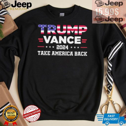 Official Trump Vance 2024 Vice President Vp For President Usa T Shirt