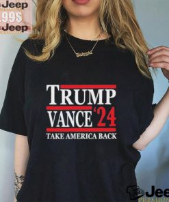 Official Trump Vance ’24 Take America Back T Shirt