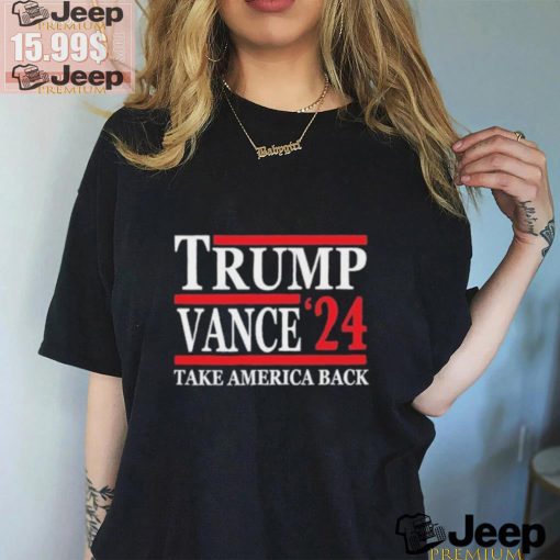 Official Trump Vance ’24 Take America Back T Shirt