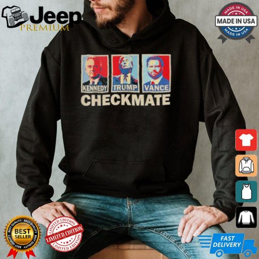 Official Trump Vance Kennedy Checkmate 2024 Election Republican Checkmate Conserve The Win T shirt