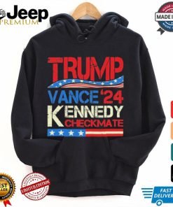 Official Trump Vance Kennedy Checkmate 2024 Vintage T Shirt