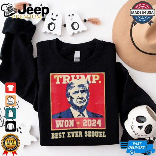 Official Trump Vance Won Best Ever Sequel Return Inauguration 2024 T shirt