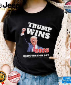 Official Trump Wins 2025 Inauguration Day Crew Liberal Tears Shirt