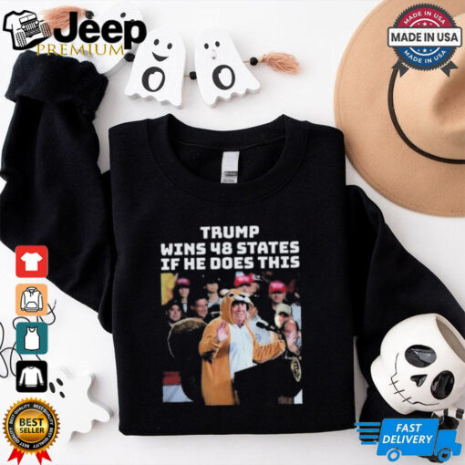 Official Trump Wins 48 State Dress In Honor Of Peanut The Squirrel T Shirt