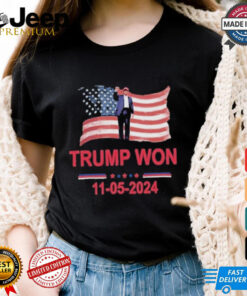 Official Trump Won November 5, 2024 Shirt