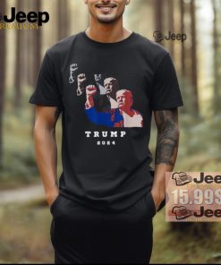 Official Trump for president 2024 fight T shirt