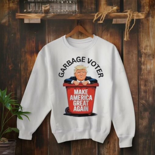 Official Trump garbage truck voter maga make America great again T shirt