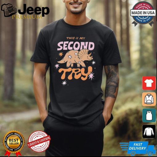 Official Tryguys This Is My Second Try t shirt