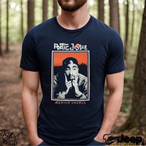 Official Tupac Shakur Poetic Justice 2Pac T Shirt