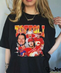 Official Tyler toffolI vintage 90s hockey T shirt