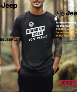 Official UAW Stand Up 2024 Vote Harris t shirt