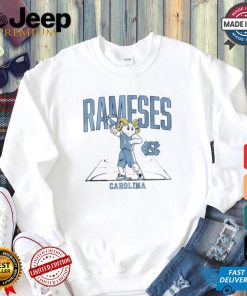 Official UNC Basketball Rameses Carolina Mascot Painting t shirt