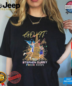 Official USA Basketball Player Stephen Curry The Goat Olympic Shirt