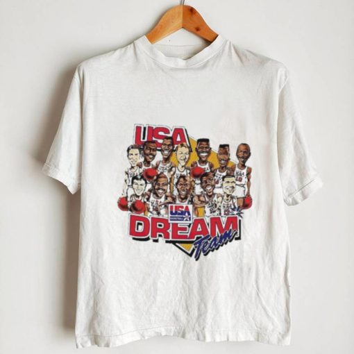 Official USA Dream Team 1992 Caricature Shirt