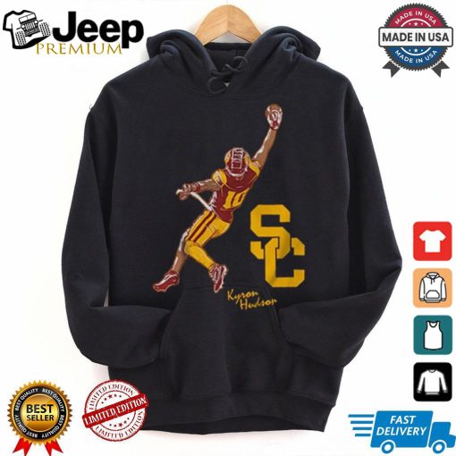 Official USC Football Kyron Hudson Catch Shirt