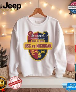 Official USC Trojans vs Michigan Wolverines Big 10 Inaugural Season September 21, 2024 Shirt