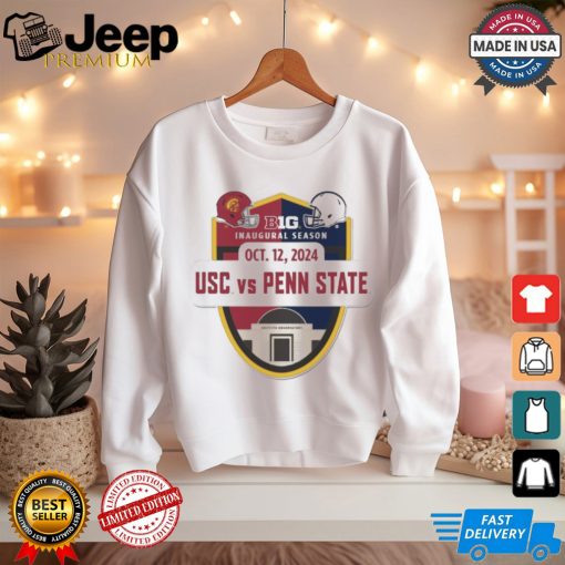 Official USC Trojans vs Penn State Nittany Lions Big 10 Inaugural Season October 12, 2024 Shirt