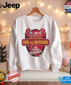 Official USC Trojans vs Rutgers Scarlet Knights Big 10 Inaugural Season October 25, 2024 Shirt