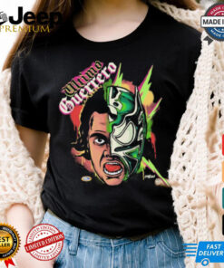 Official Ultimo Guerrero Split Mask MLW t shirt