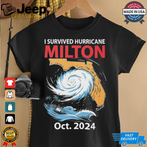 Official United State I Survived Hurricane Milton Oct 2024 Graphic t shirt