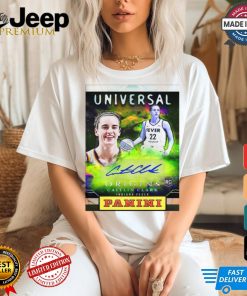 Official Universal Panini Origins Caitlin Clark Indiana Fever Signature poster t shirt