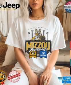 Official University Of Missouri Mizzou Tigers 2024 MU vs Buffalo Game Day t shirt