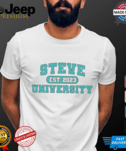 Official University Of Steve Football Team Est 2023 T Shirt