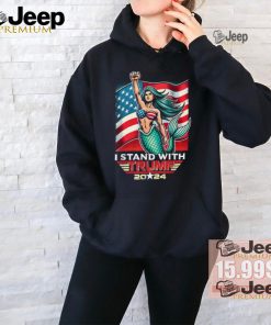 Official Us flag I stand with Trump 2024 T shirt