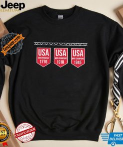 Official Usa Team Usa Banner Champions Shirt