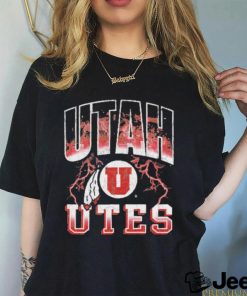 Official Utah Utes Logo Lightning Shirt