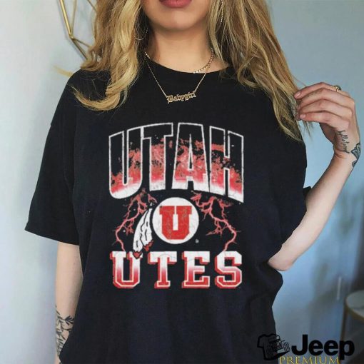 Official Utah Utes Logo Lightning Shirt