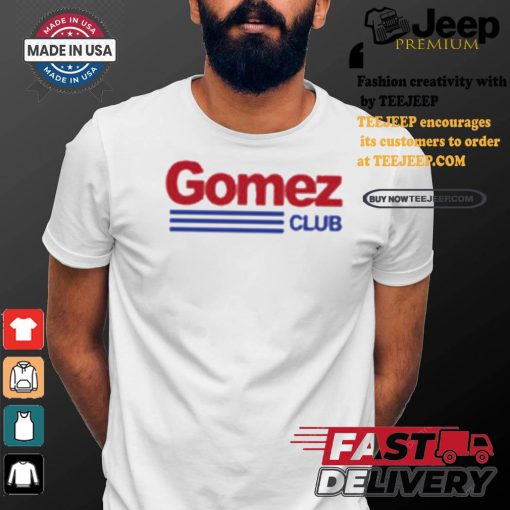 Official Valentina gomez wearing gomez club shirt