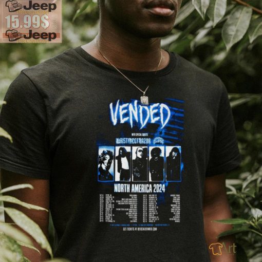 Official Vended North America 2024 Poster t shirt