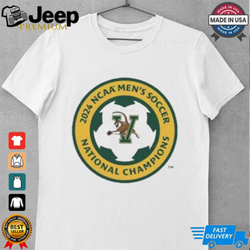 Official Vermont Catamounts 2024 NCAA Men’s Soccer National Champions Circle t shirt