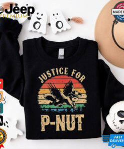 Official Vintage Justice For Peanut P’Nut Pnut Squirrel Lover T Shirt