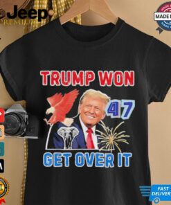 Official Vintage Trump Won Get Over It 2024 Shirt