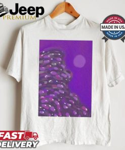 Official Violet cloud painting van gogh shirt