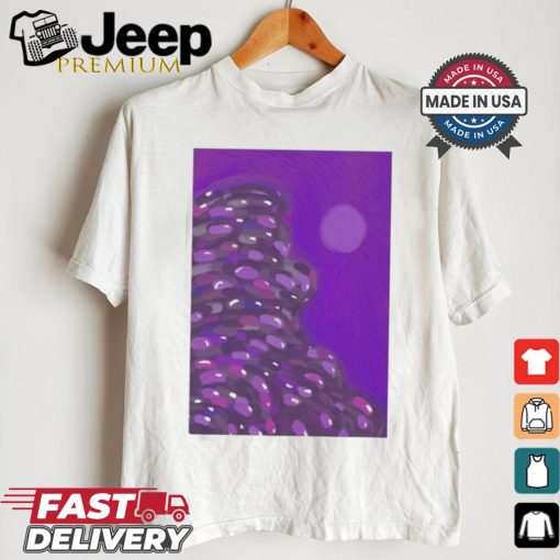 Official Violet cloud painting van gogh shirt