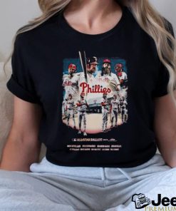 Official Vote Team Philadelphia Phillies 2024 All Stars Ballot Shirt